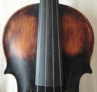 old violin violine viola 4/4 fiddle geige label Joseph Gagliano Filius 