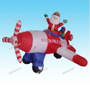   Driving Airplane 2012 Gift Blow up Yard Decoration