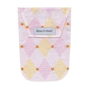    Diapees & Wipees Diamond Pink Baby Diaper and Wipes Bag Baby