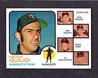 1969 TOPPS 356 FRANK QUILICI MINNESOTA TWINS EX  