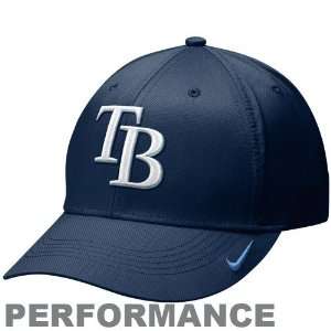 Nike Tampa Bay Rays Navy Blue Practice Performance Hat  