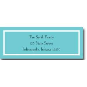  Boatman Geller Personalized Address Labels   Classic Teal 
