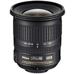  Nikon 10 24mm f/3.5 4.5G ED AF S DX Zoom   Nikkor Lens 