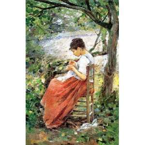  FRAMED oil paintings   Theodore Robinson   24 x 38 inches 
