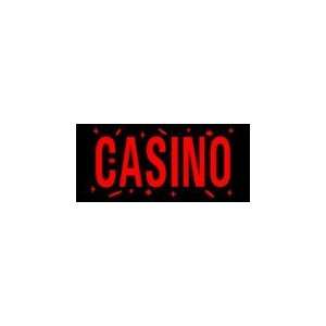  Casino Simulated Neon Sign 12 x 27