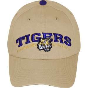  LSU Tigers Adjustable Khaki Dinger Hat