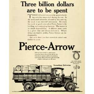   Pierce Arrow Vehicle Motor Car Buffalo NY Cargo   Original Print Ad