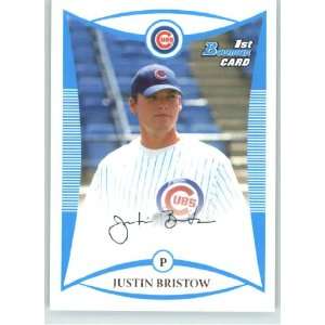  2008 Bowman Draft Prospects #BDPP21 Justin Bristow DP 