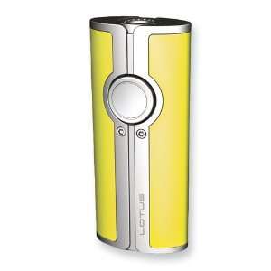  L29 Torch Flame Yellow and Chrome Lighter Jewelry