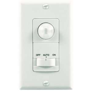  Heath/Zenith SL 6113 WH Motion Activated Wall Light Switch 