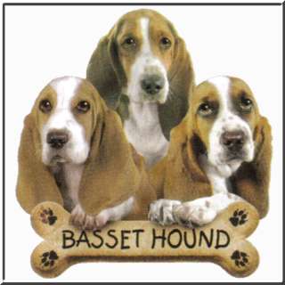 Basset Hound Puppies With Bone Dog Shirt S 2X,3X,4X,5X  