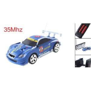   Blue Mini Radio Remote Control RC Racing Race Car Toy Toys & Games