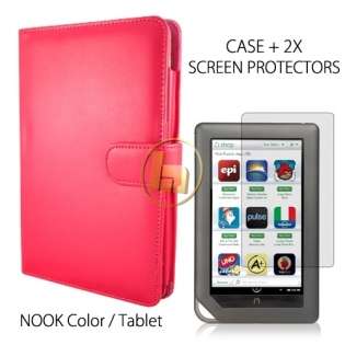   + 2x Screen Protectors for  Nook Color / Tablet  