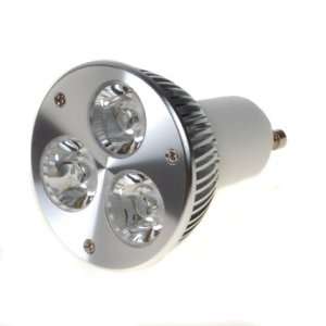    GU10 3W White 3 LED Spotlight Bulb Light Lamp