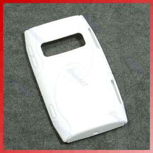 New TPU Soft Gel Case Skin Cover F Nokia X7 00 X7 White  