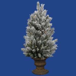   Artificial Christmas Half Tree   Clear 