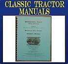 Montgomery WARDS Gilson Tractors Operator Manual Model GIL33416A thru 
