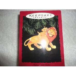   Keepsake Ornament Mufasa and Simba the Lion King 