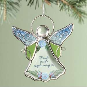  Friendship Glass Angel Ornament
