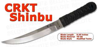CRKT Shinbu 9 Tanto Fixed Blade w/ Kydex Sheath 2915  