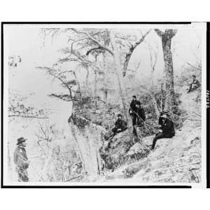  General Ulysses S. Grant,five other men on Lookout 