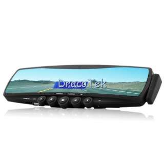 Bluetooth Car Rearview Mirror ( Player, FM Radio, handsfree calling 