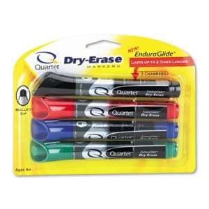  Enduraglide Dry Erase Marker   Bullet Tip, Assorted Colors 