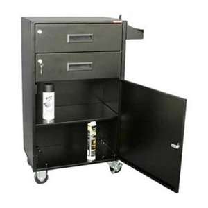   Service Cart Cabinet, 2 Drawer With Bottom Storage