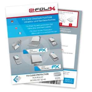 atFoliX FX Clear Invisible screen protector for Rollei Movieline SD 40 