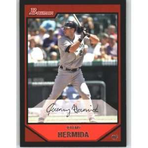  2007 Bowman Chrome #21 Jeremy Hermida   Florida Marlins 