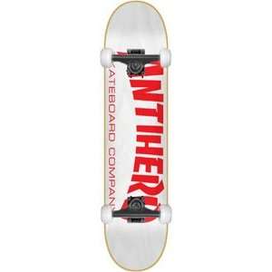  Anti Hero Co. Lg Complete Skateboard   8.85 White/Red w 
