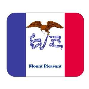  US State Flag   Mount Pleasant, Iowa (IA) Mouse Pad 