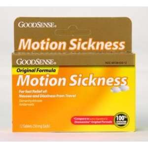Motion Sickness Medication Box 12