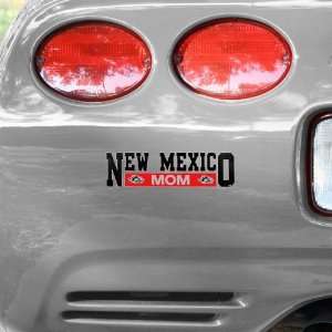 New Mexico Lobos Mom Car Decal