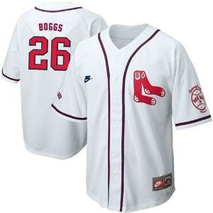  Nike Boston Red Sox #26 Wade Boggs Cooperstown Player 
