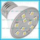 E27 White 10 LED 5050 SMD Home Spot Bulb Lamp Light new  