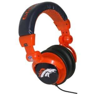  Denver Broncos NFL DJ Headphones Case Pack 12 Electronics