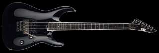 ESP Horizon FR 27 FR 27 Fret Electric Guitar Black w/ Floyd Rose 