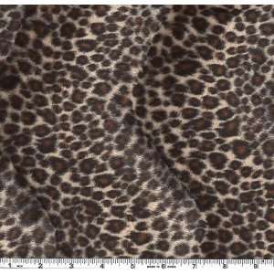  60 Wide Wavy Fur Cheetah Tan Fabric By The Yard Arts 