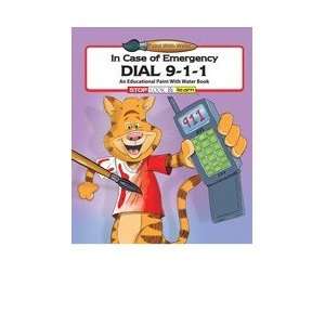  1810    DIAL 9 1 1 PAINT WITH WATER BOOK Toys & Games