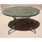 AngeloHome Bowery Coffee Cocktail Table Black Metal Rustic Antique 