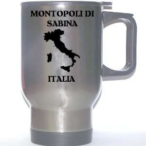  Italy (Italia)   MONTOPOLI DI SABINA Stainless Steel Mug 