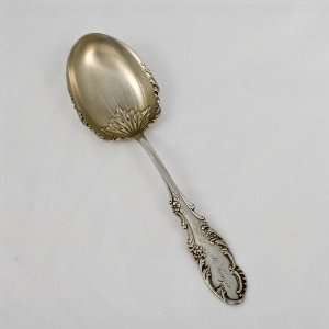 Orleans by F.M. Whiting, Sterling Berry Spoon, Gilt Bowl 