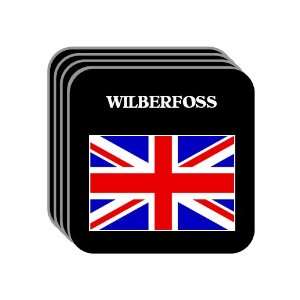  UK, England   WILBERFOSS Set of 4 Mini Mousepad Coasters 