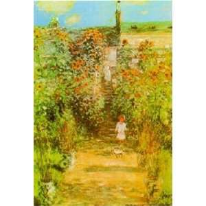  Monet S Garden At Vetheuil    Print