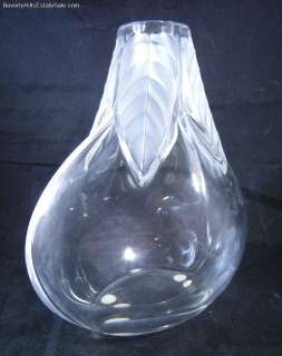 Lalique Osumi Vase Mint Condition  