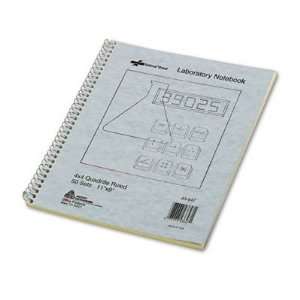  o Rediform o   Wirebound Duplicate Lab Notebook, Quadrille 