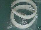 WHOLESALE LOT 36 White PLASTIC DARICE HEADBANDS 1 WIDE Rounded Top 