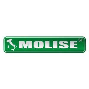   MOLISE ST  STREET SIGN CITY ITALY