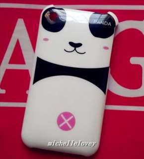 Cute Panda Hard Back Cover case for i Phone 3g/3gs MH29  